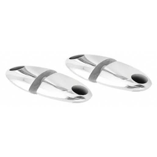 CRL Polished Stainless VP2 Mounting Post: Durable, sleek design for secure installations.