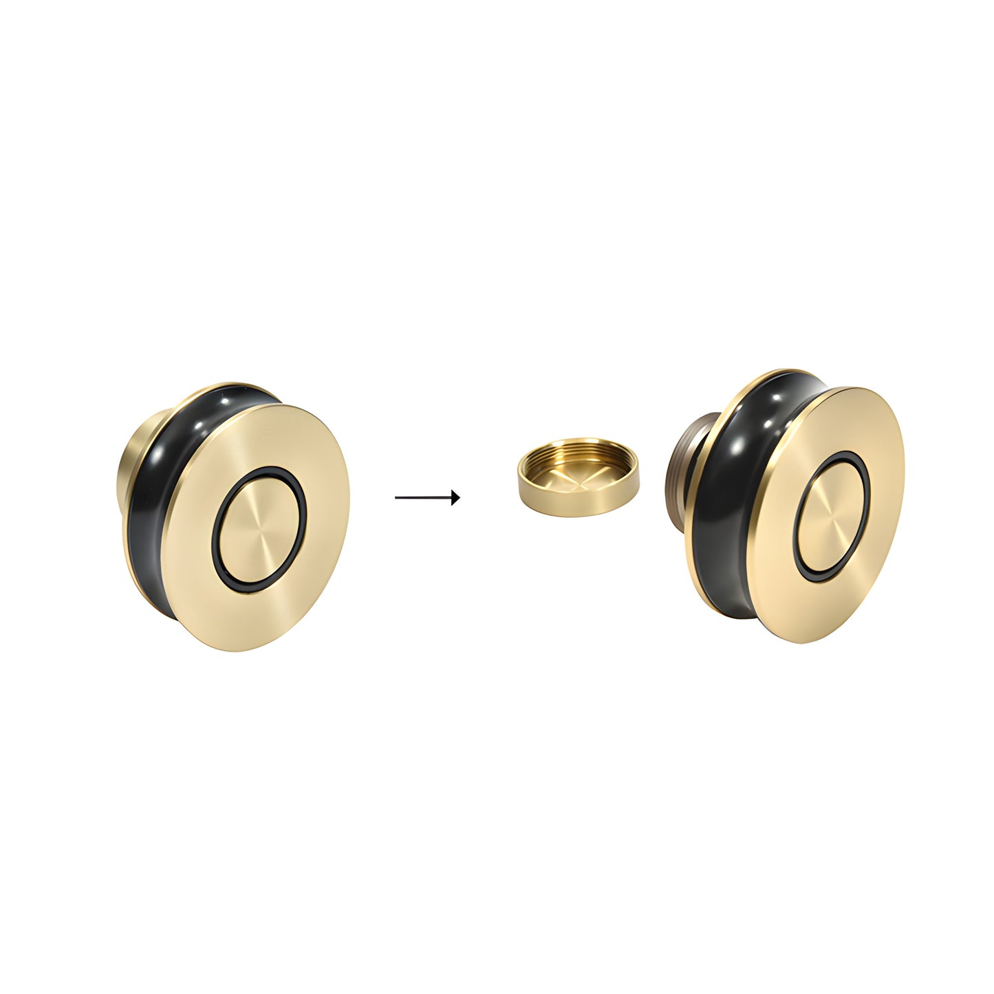 Colonia premium sliding shower door system with brushed bronze round header and rollers, near frameless glass. SKU CLN78BBRZ