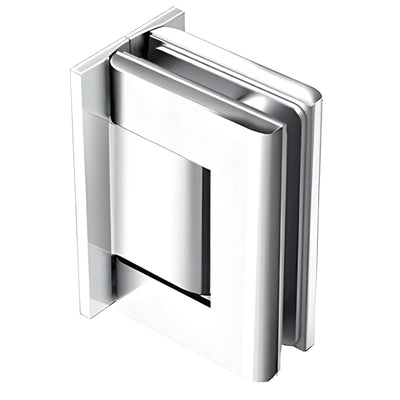 CRL Polished Stainless Vernon Oil-Dynamic Shower Door Hinge