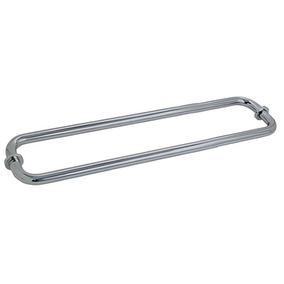 CRL BM Series 18 in Brushed Nickel Tubular Double-Sided Towel Bar