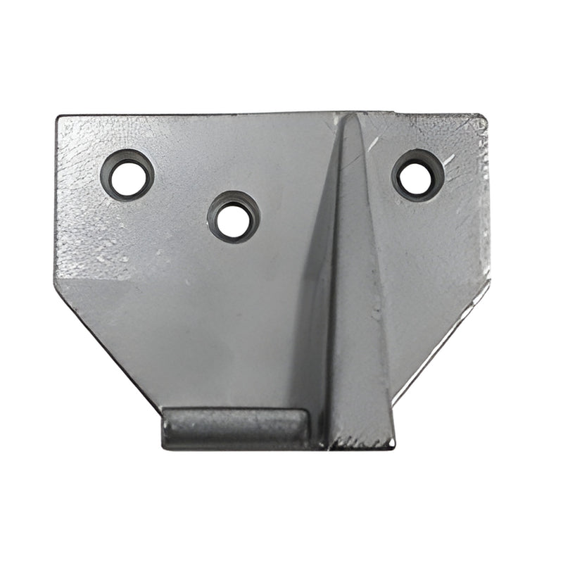 DDS replacement chrome strike plate for DL970 Series rim fire exit device (sold individually)