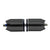 CRL Matte Black Mid-Post Replacement for Extra-Length Ladder Pulls