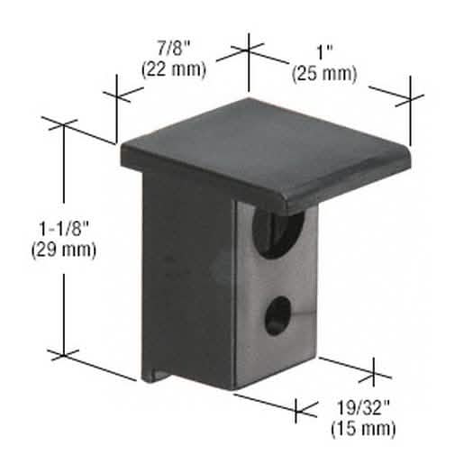 CRL Alenco 1-1/8\" Window Sash Cam, 25-Pack - Durable & Reliable for Window Repair