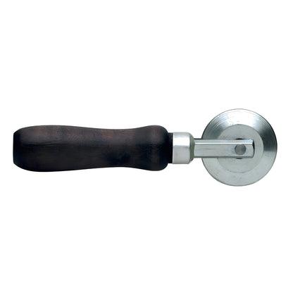 CRL bevel roller SKU 27S2 - hardwood handle with 2.25 in steel roller for glazing and screen spline