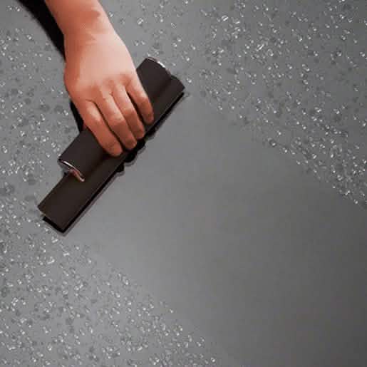 "CRL Black Superior Squeegee with Chrome Cap: Durable, sleek cleaning tool for streak-free