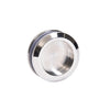 CRL Brushed Stainless Steel Premium 180 Degree Cavoli Series Sliding System