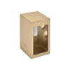 CRL Brushed Bronze Premium Brixen Series Two Door Bypass Sliding Shower Door System with Concealed Hardware