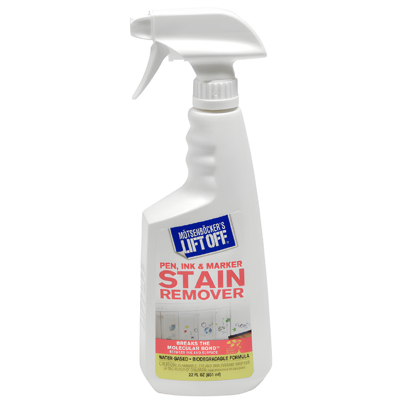 Motsenbocker's Lift Off LF3 22 fl oz white trigger-spray bottle - pen, ink & marker stain remover