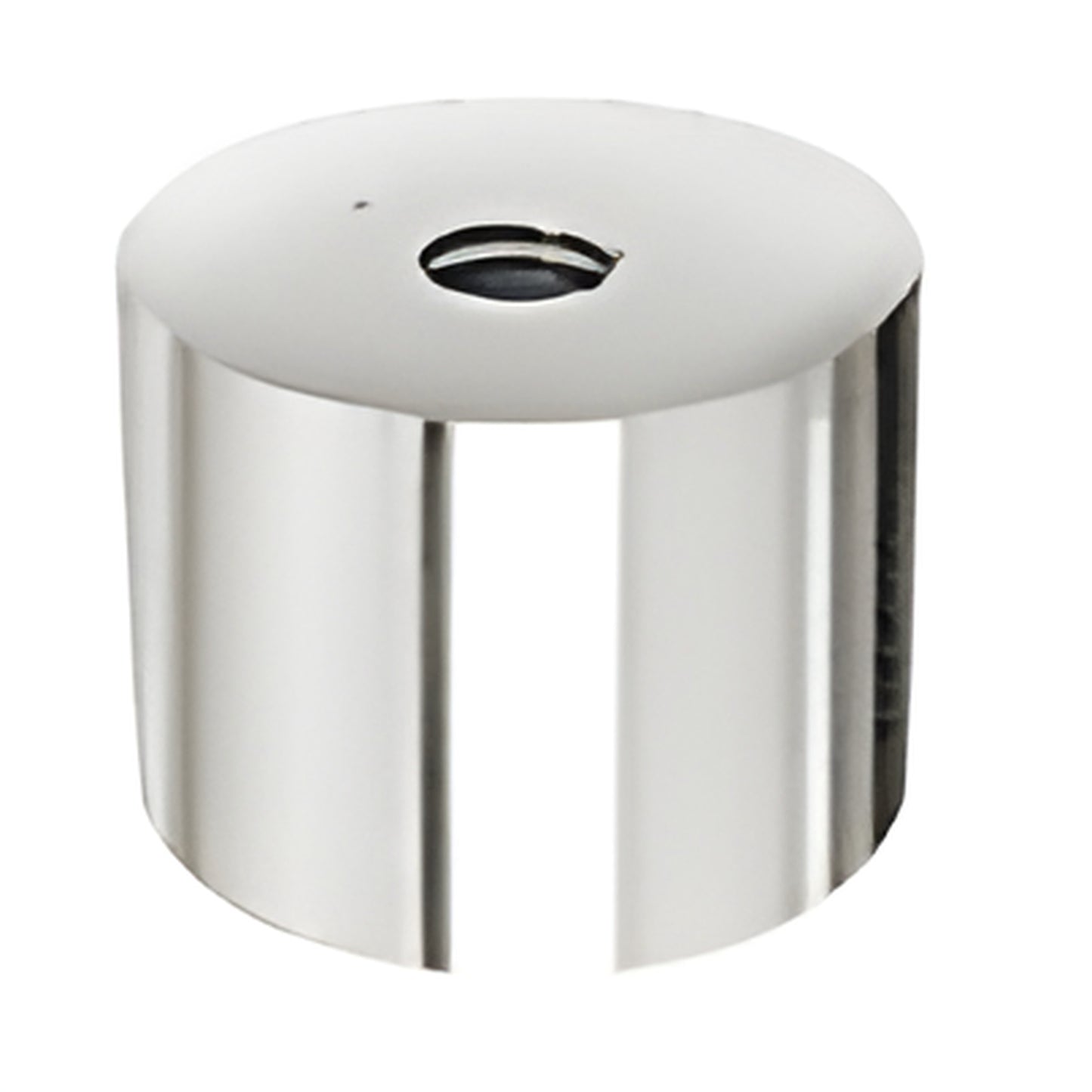 2" polished 316 stainless clad aluminum standoff base (ACSB2112PS), 3/8"-16 thread, 11 2" length.