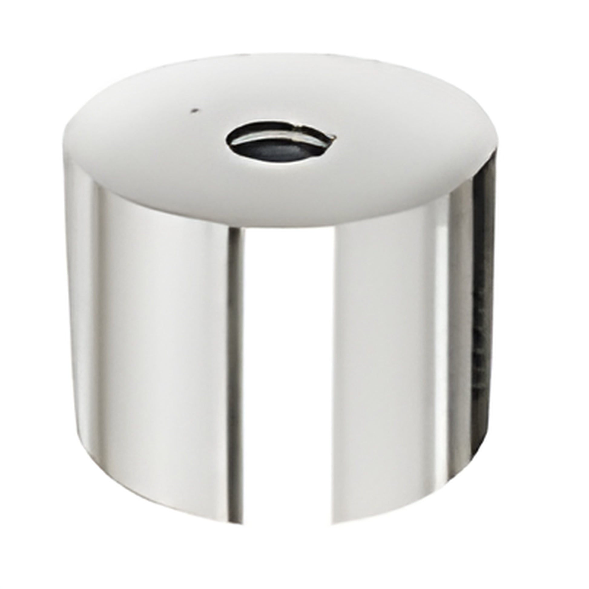 2" polished 316 stainless clad aluminum standoff base (ACSB2112PS), 3/8"-16 thread, 11 2" length.