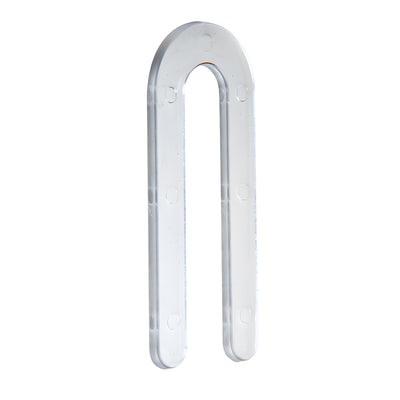 CRL Clear 1/8" x 3-1/2" Plastic Horseshoe Glazing Shims