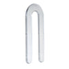 Clear plastic horseshoe shim CHS18 - U-shaped 3-1/2 in leveling shim, 1/8 in thick