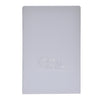 CRL L56SECSA satin anodized aluminum end cap for base shoe, low-profile rectangular piece with embossed CRL.