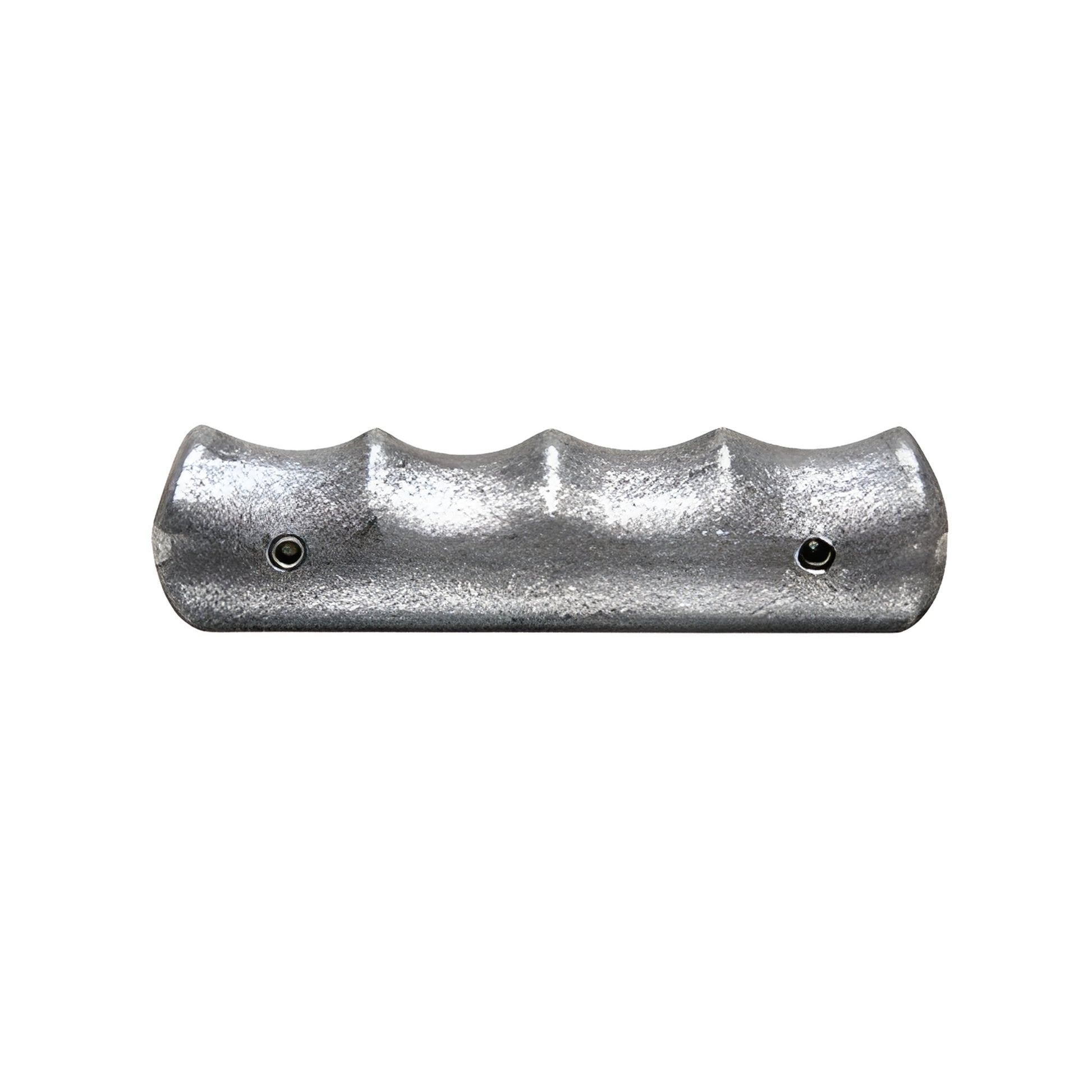 Aluminum full-size handle (SKU H1) with finger grooves and two tip sockets for CRL self-sealing weatherstrip tool