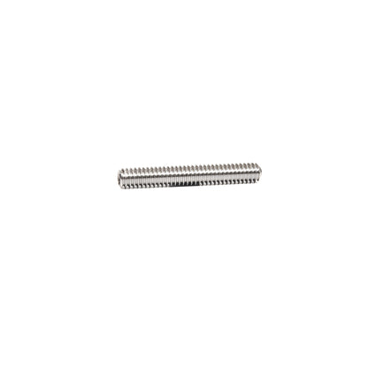 AS142 stainless steel headless Allen screw, 1/4-20 thread, 2 in (51 mm) length