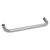 CRL BM Series 18-Inch Brushed Nickel Wall-Mount Towel Bar