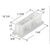 CRL 1/2" Flat-Edge Nylon Window Replacement Roller, 9/16" Housing