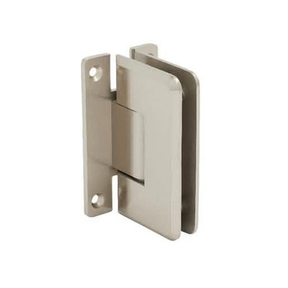 Brushed Nickel Wall Mount 'H' Hinge - CRL Cologne Series, Sleek & Durable for Shower Doors