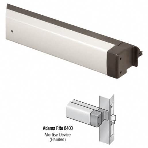 Adams Rite 8400 Series Panic Mortise, Left Hand, 42" Clear Anodized Door Hardware