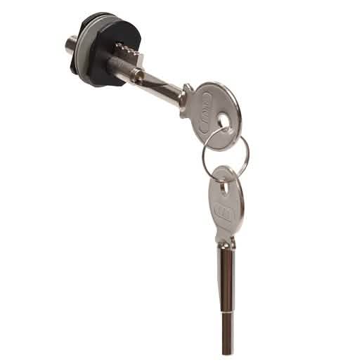 CRL Duranodic Bronze Keyed Lock Set for KD Kit - Secure and Durable Door Hardware