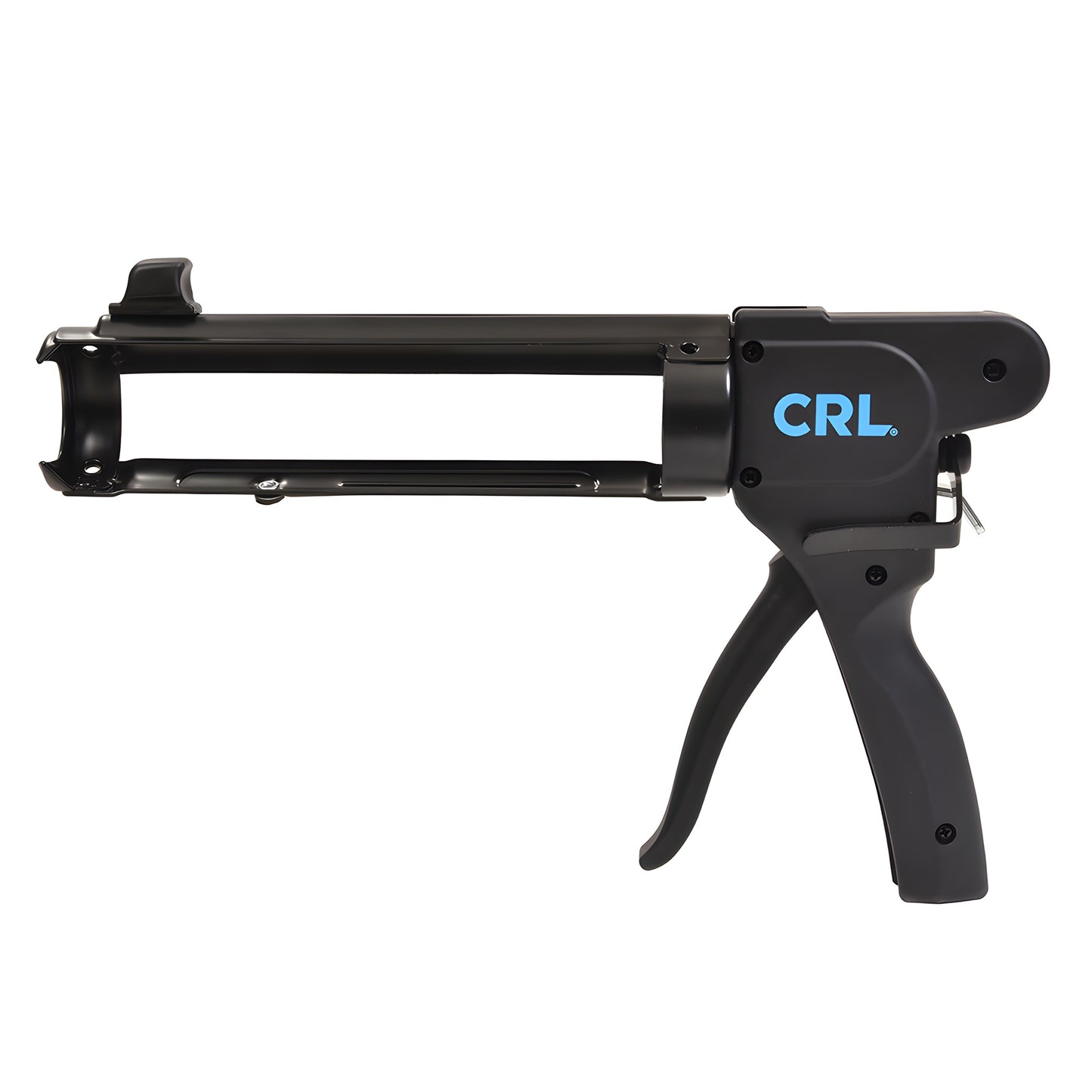 CRL CRLCG2 rodless caulk gun, 13.5in, black metal frame with ergonomic pistol grip, 7:1 ratio