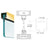 CRL Polished Brass U-Channel Top-Load Gasket for 3/8 & 1/2 Glass