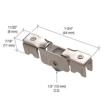 CRL Ball Bearing Wheel Assembly for S710 Security H-Bar - Durable and Reliable
