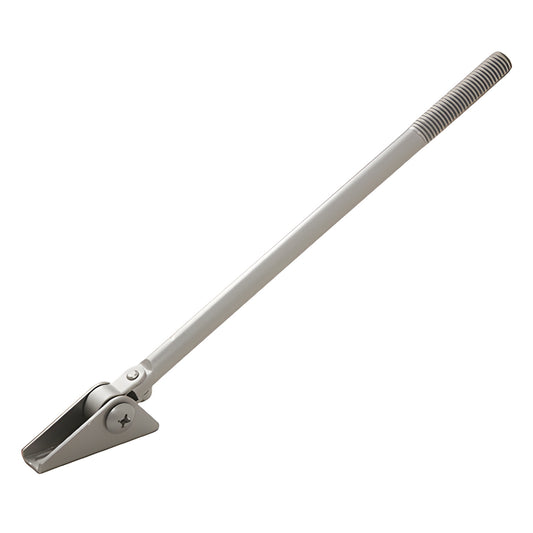 Aluminum extended adjustment rod (SKU DCPH0AXTA) for Posi-Hold door closer arm, fits up to 6" reveal