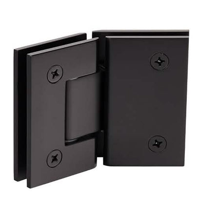CRL Oil Rubbed Bronze Geneva 045 Series 135° Glass-to-Glass Hinge for sleek shower doors.