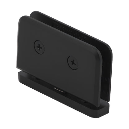 JRPPH010RB Junior Prima oil-rubbed bronze brass pivot hinge for 1/4" frameless glass shower door, top/bottom mount