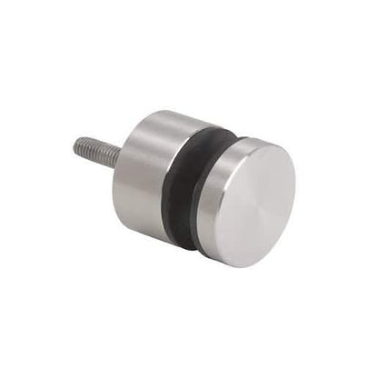 CRL 316 Brushed Stainless Glass Rail Standoff Base & Cap, 1" Projection, Durable Finish