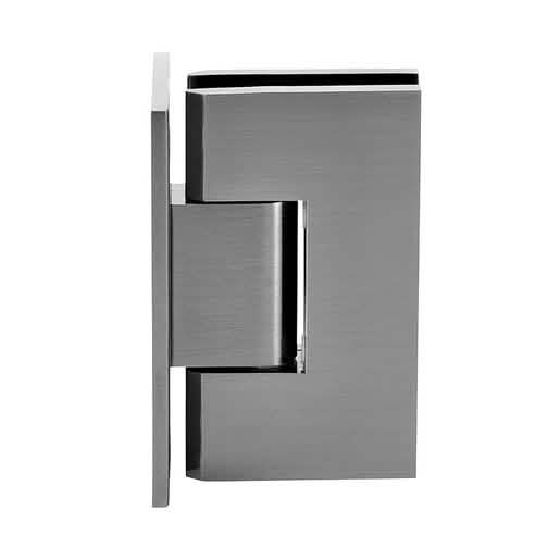 Antique Brushed Nickel Vienna 037 Wall Mount Hinge with Full Back Plate - CRL Series