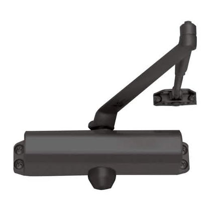 CRL Dark Bronze ANSI Grade 1 Door Closer, Spring Size 4, Surface Mount, Durable Finish