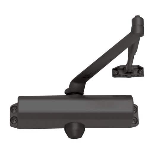 CRL Dark Bronze ANSI Grade 1 Door Closer, Spring Size 4, Surface Mount, Durable Finish