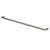 CRL 33 in Brushed Stainless Solid Glass Door Pull Handle 1 in
