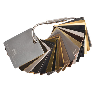 CRL Shower Door Hinge Trim Ring - Finish Sample