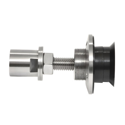 CRL HRF14BS 316 stainless rigid head glass attachment for 12-27mm tempered glass, all glass installations.