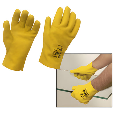 CRL Fuzzy Duck® XL PVC Waterproof Work Gloves, Chemical-Resistant