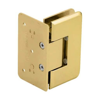 CRL Unlacquered Brass Cologne 044 Wall Mount Offset Back Plate Hinge - Image 3