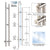CRL 72" 316 Brushed Stainless Ladder Pull Upward-Locking