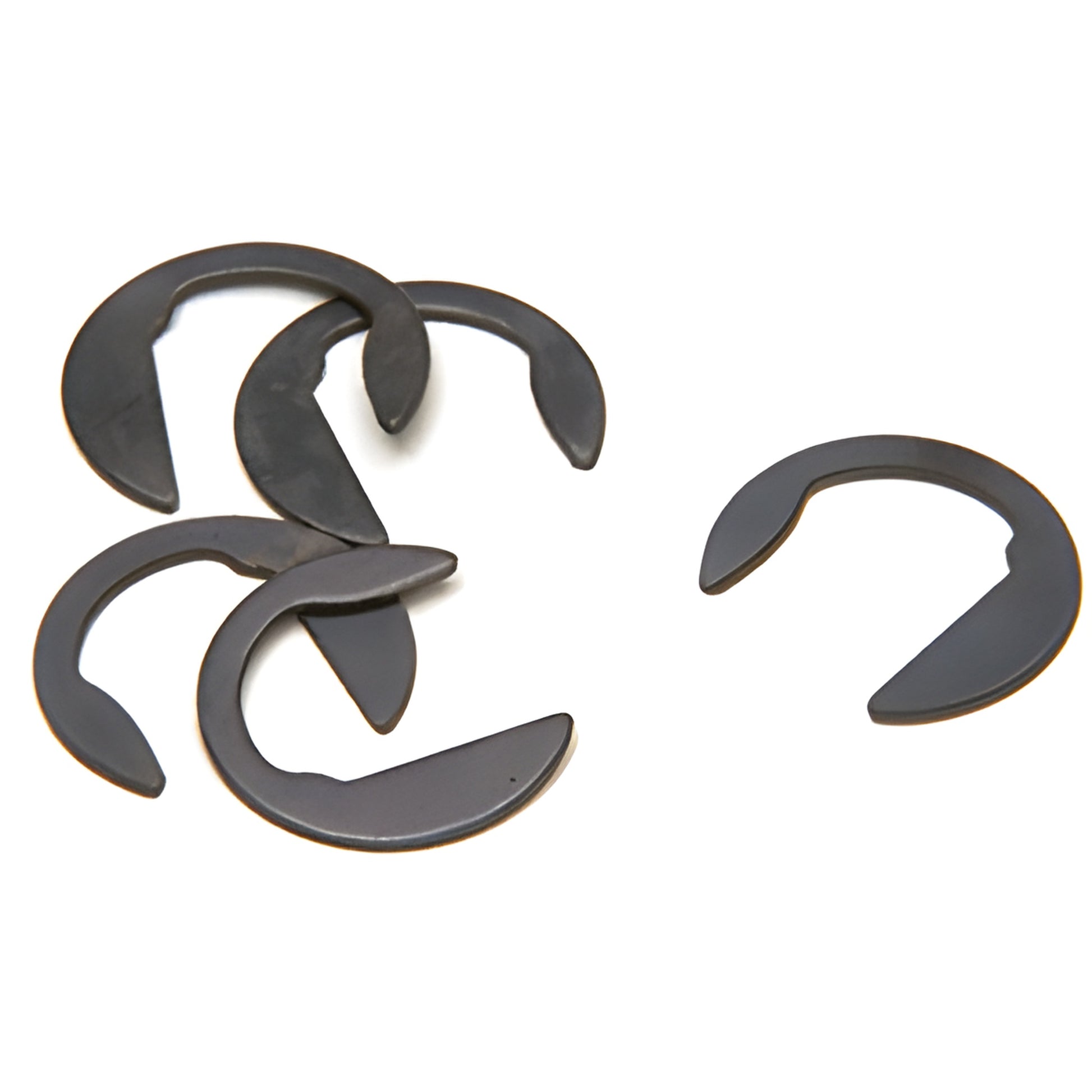 Rixson 275065PKG pack of five black C-shims for Model 27 offset floor closers