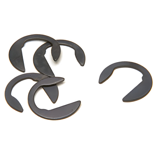 Rixson 275065PKG pack of five black C-shims for Model 27 offset floor closers