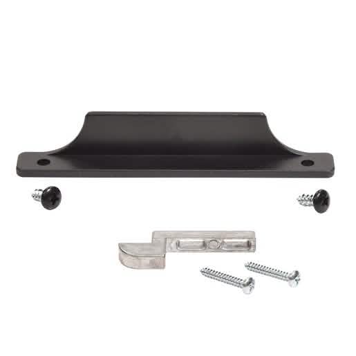 CRL Black Exterior Handle for K.D. Screen Door Kit - Sleek, Durable Design