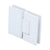 CRL Geneva 180 Series All-White Glass-to-Glass 180° Shower Hinge