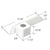 CRL White Right-Hand Replacement Operator Cover for Pella Windows