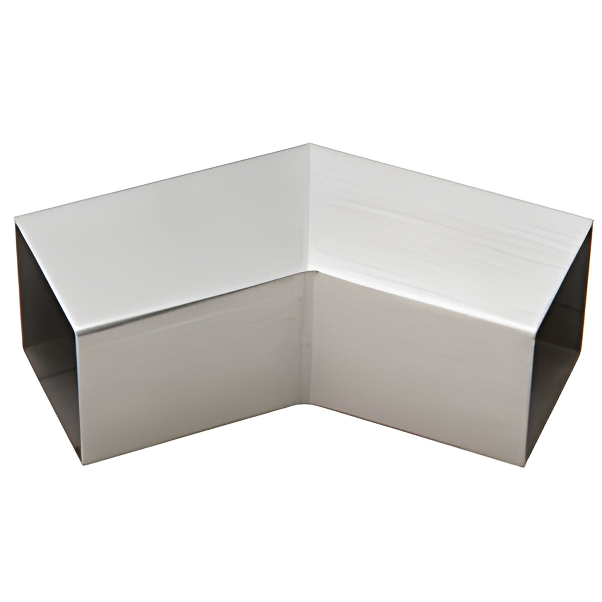 HRS15H3BS stainless steel 135 slip-fit square handrail corner, brushed finish, for 1-1/2 (38 mm) square tubing