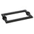 CRL 18-inch Matte Black MT Series Back-to-Back Shower Door Towel Bar