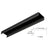 CRL 4 in Black Powder-Coated Header Channel - Custom Length