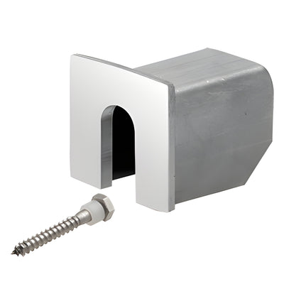 CRL LC10 Polished 316 Stainless Steel Stabilizing End Cap