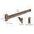 CRL Dark Bronze Touch Bar Rim Panic Exit Device - Commercial Push Bar